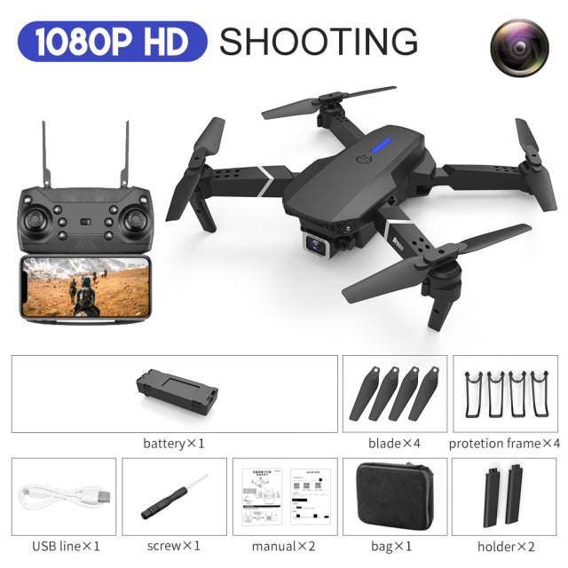 2022 New Quadcopter Hold RC Foldable Dron Toy