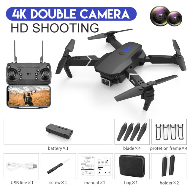 2022 New Quadcopter Hold RC Foldable Dron Toy