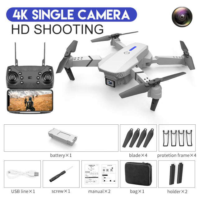 2022 New Quadcopter Hold RC Foldable Dron Toy