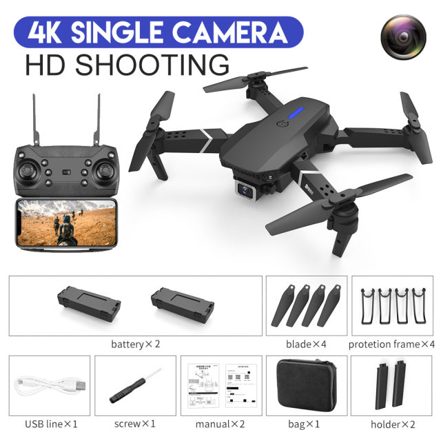 2022 New Quadcopter Hold RC Foldable Dron Toy