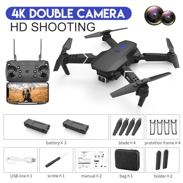 2022 New Quadcopter Hold RC Foldable Dron Toy