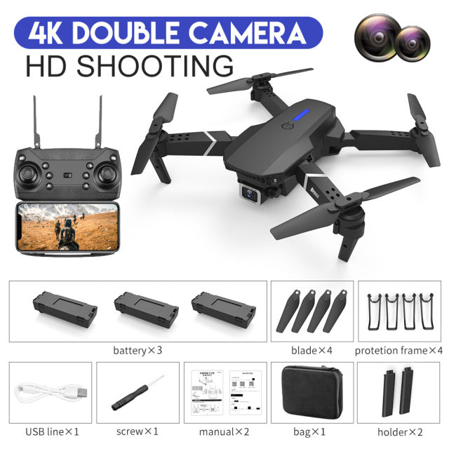 2022 New Quadcopter Hold RC Foldable Dron Toy