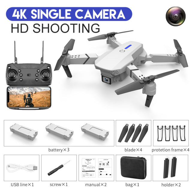 2022 New Quadcopter Hold RC Foldable Dron Toy